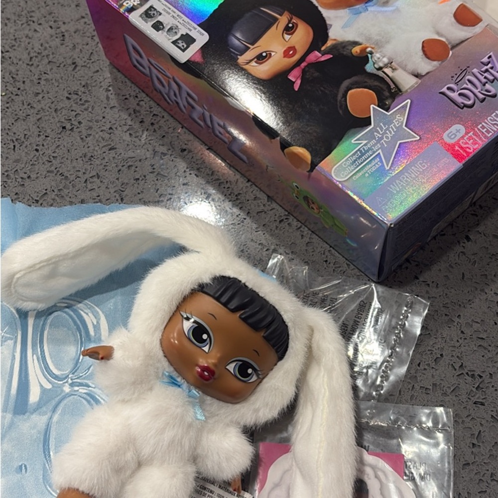 Bratz Winter Bunny Doll - White and Black